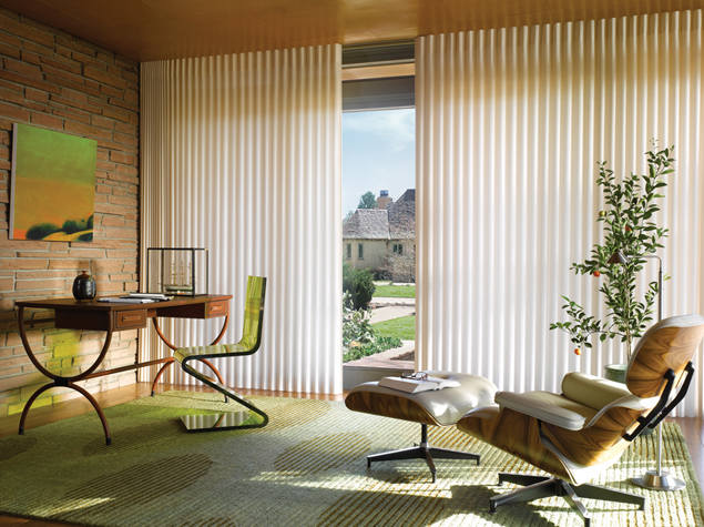 Get the Beauty of Draperies in Luminette® Privacy Sheers
