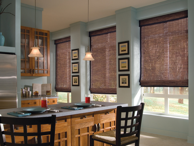 Natural Fiber Woven Wood Shades