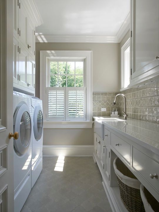 Ideas for a Laundry Room Window Treatment