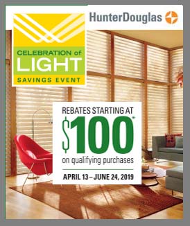 Great Savings on Window Treatments