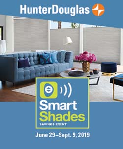 Earn Rebates on Hunter Douglas Products