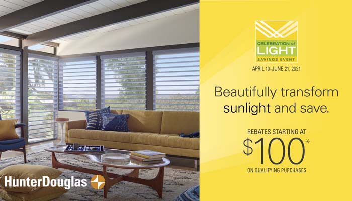 Hunter Douglas Rebates