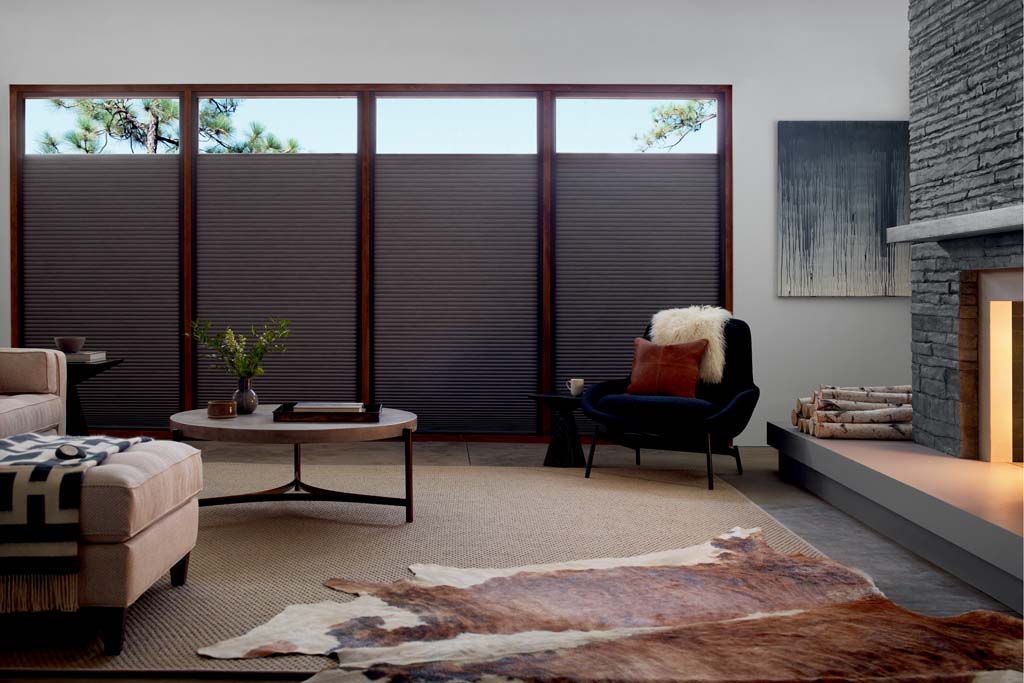 Duette® Architella® with LightLock™Honeycomb Shades