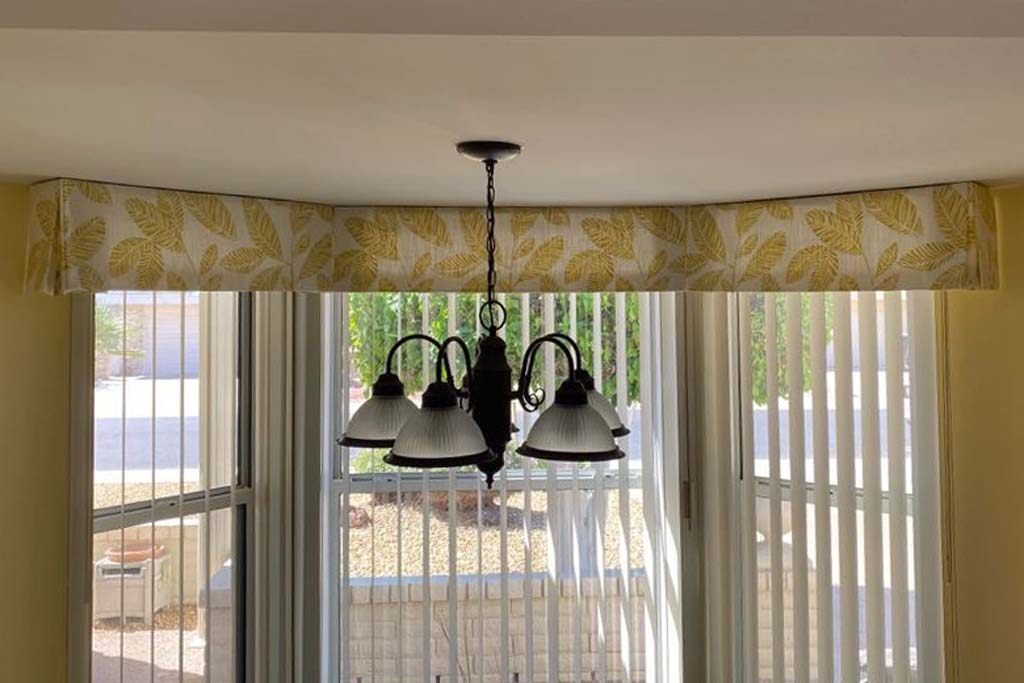 Valance in Living Room
