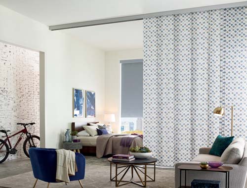 Window Treatments as Room Dividers
