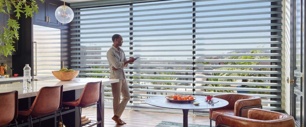 Pirouette Sheer Shades with PowerView Automation